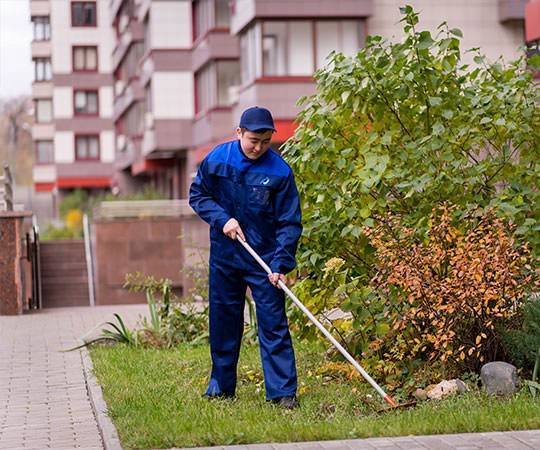 Уборка территории в Элисте и  Республике Калмыкия