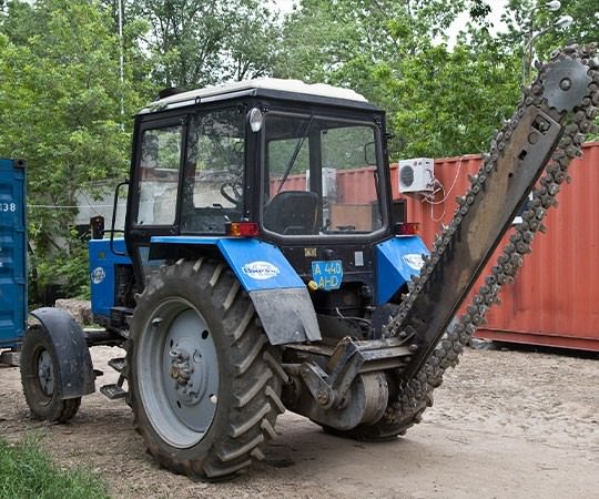 Траншеекопатель в аренду в Элисте и  Республике Калмыкия